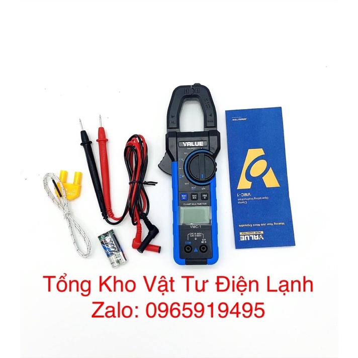 Đồng hồ kẹp dòng - Ampe kìm cao cấp VALUE VMC-1