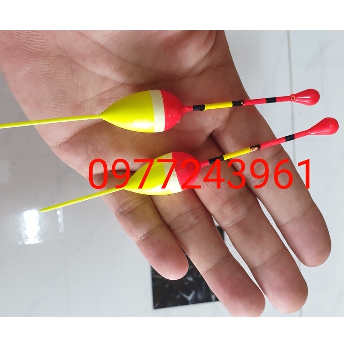 Phao câu cá - Phao câu đơn hàng đẹp loại số 1 chuyên câu rô, chép