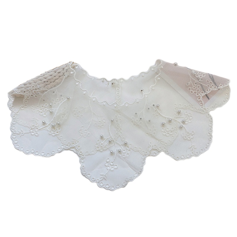 Vòng Cổ Thêu Đính Ngọc Trai Giả Phong Cách Hanfu Cổ Điển