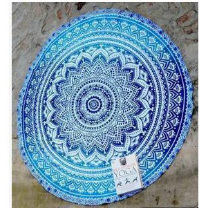 Thảm tròn đi biển phong cách bohemia cỡ 150cm