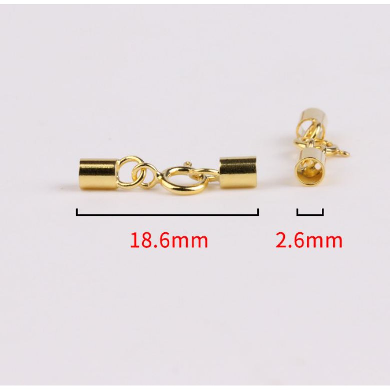 [Mã FAMAYFA giảm 10K đơn 50K] 1 set chốt đầu dây +khóa bạc 925 | BigBuy360 - bigbuy360.vn