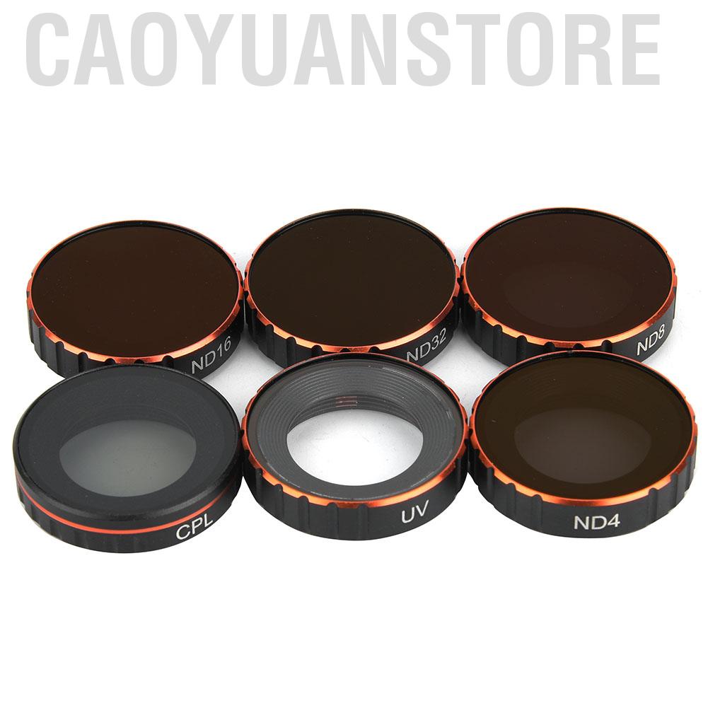 Bộ 6 kính lọc cho máy ảnh DJI Osmo Action UV / CPL ND4 ND8 ND16 ND32 | BigBuy360 - bigbuy360.vn
