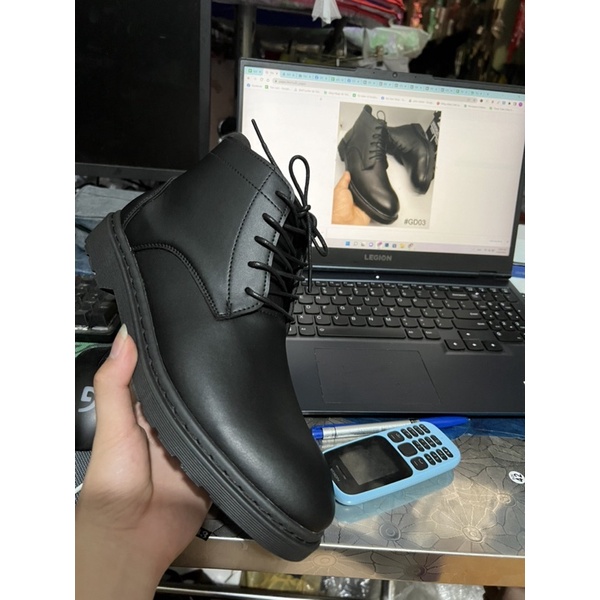 Giày đốc cổ lửng Dr martens