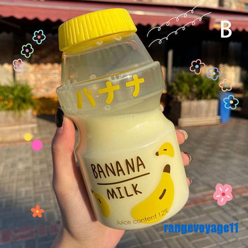 Bình Nước Nhựa Dung Tích 480ml Thiết Kế Dễ Thương