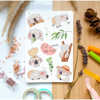 Bullet journal sticker - Gấu túi Koala