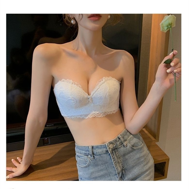 Áo lót Không Dây Nâng Ngực Mềm Mại Chống Trượt 3 Màu Gợi Cảm Cho Nữ
