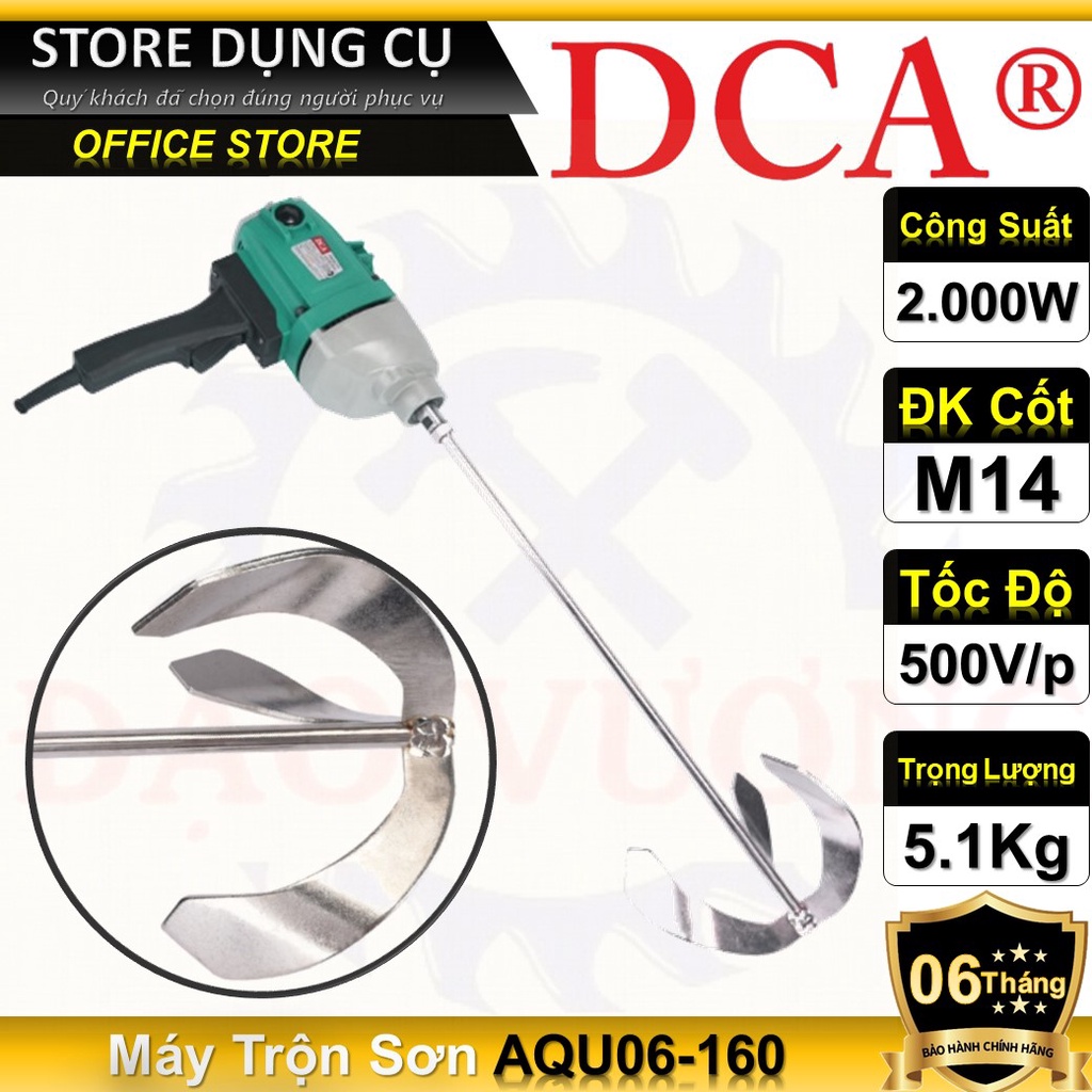2000W Máy trộn sơn DCA AQU06-160