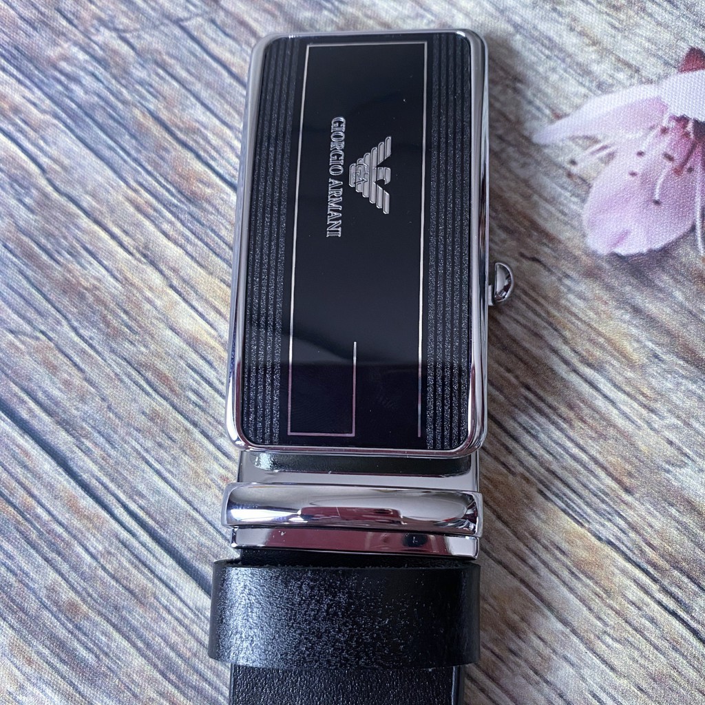 Dây lưng da bò Dây nịt thắt lưng nam da bò 2 màu nâu đen