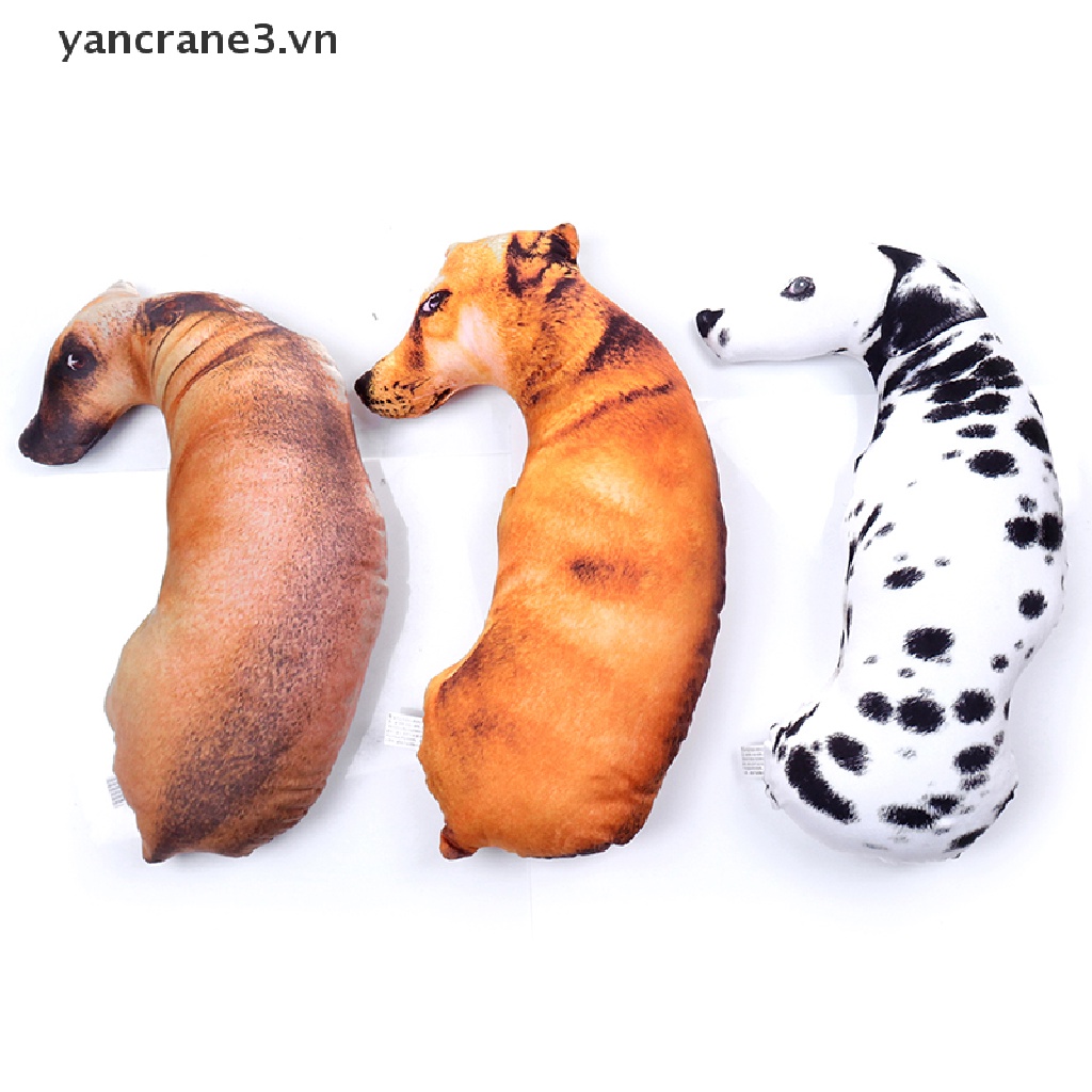 Vỏ Gối sofa Vải cotton In Hoạt Hình 3D Dễ Thương