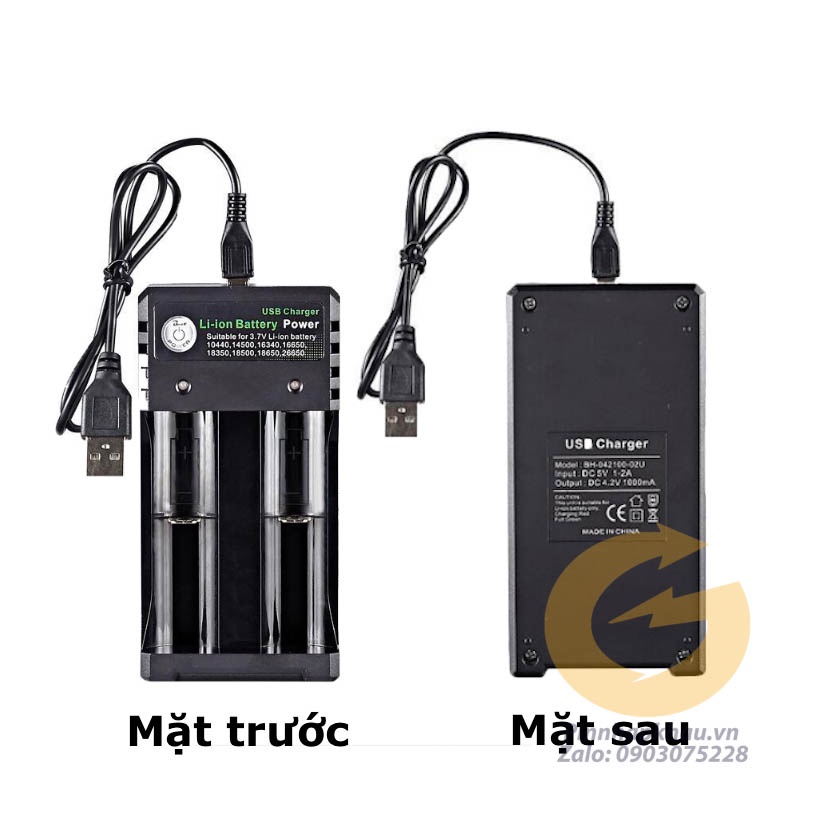 [S5] Sạc 2 cell pin 18650, 26650 Bmax Loại tốt 3.7v 4.2v thông minh, an toàn tự ngắt khi đầy