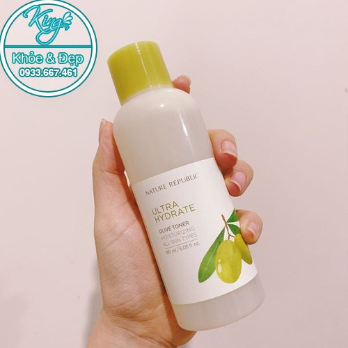 Nước Hoa Hồng Nature Republic Ultra Hydrate Olive Toner