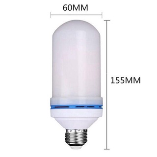 HABELYI Bóng Đèn LED E27 Hiệu Ứng Ngọn Lửa 4 Chế Độ
