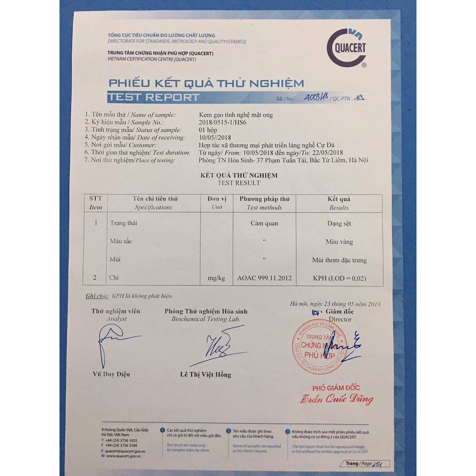 Kem Gạo Tinh Nghệ Mật Ong-Độc Mộc