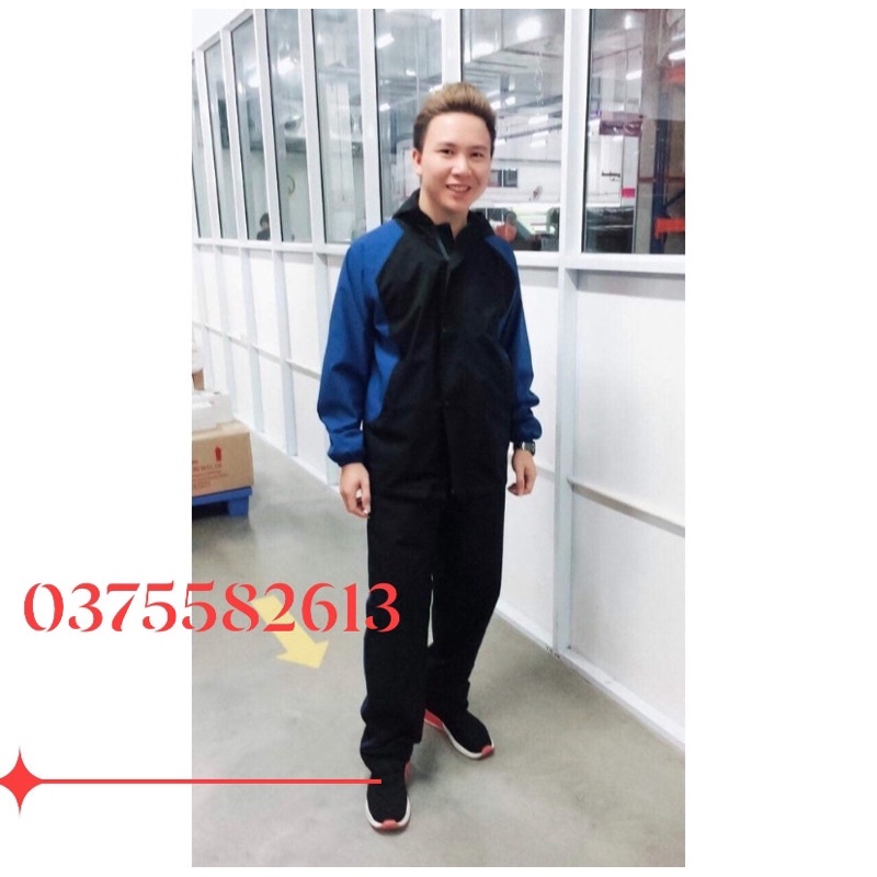 Áo mưa nam nữ 2 lớp chống thấm tuyệt đối V1