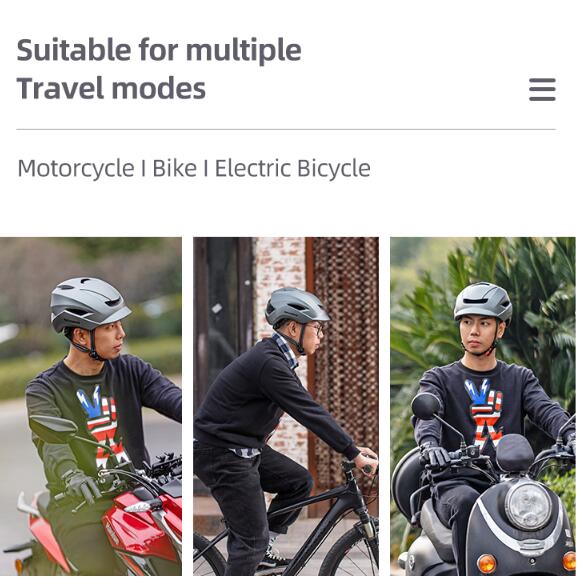 [Fulfilled by Shopee] Mũ bảo hiểm ROCKBROS Xe đạp đi lại Xe máy Xe tay ga Bảo vệ Mũ bảo hiểm