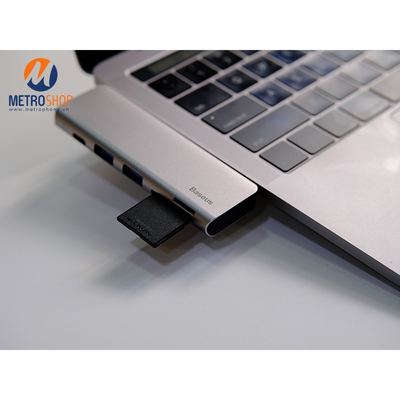 Hub Type-C mở rộng kết nối Macbook và Laptop Baseus | BigBuy360 - bigbuy360.vn