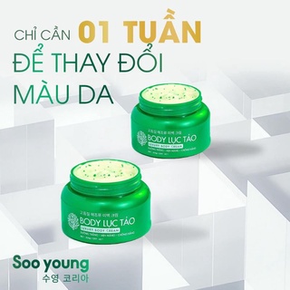 Body lục tảo xanh,body tảo diệp lụcbody lục tảo soo young