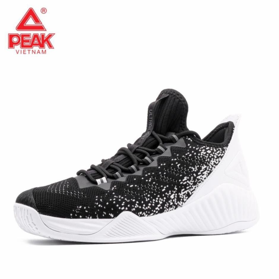 | Sales 8-8i | HOT Giày bóng rổ PEAK Basketball Ultra Light NET E92051A – Đen Trắng New 2020 👟 👟 2020 ️🥇 . 2020 ' 2020 👟