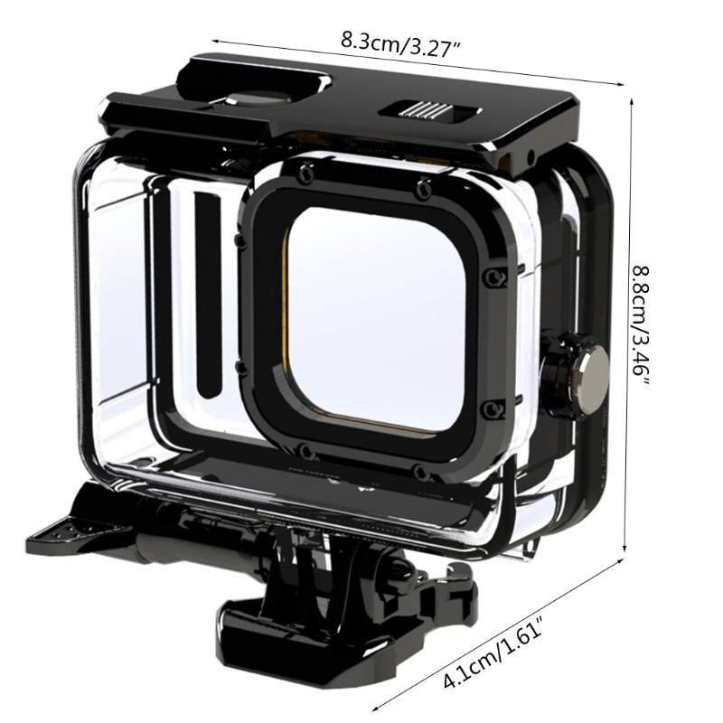 Vỏ Bảo Vệ Chống Thấm Nước 50m Cho Camera Thể Thao Dưới Nước Hero 9