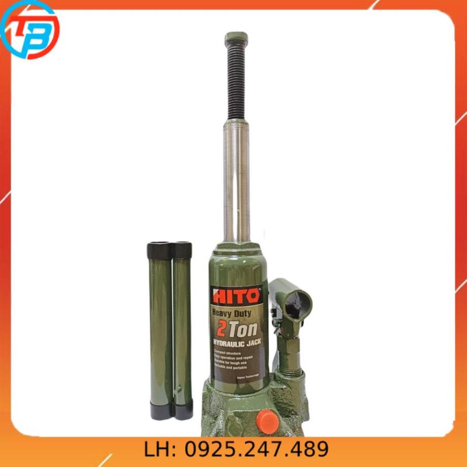 Kích thủy lực Japan Nhật HITO 2 Tấn CÁP THÉP Thái Bình VinàN