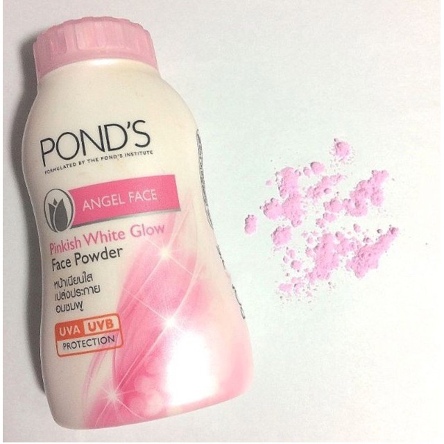 PHẤN PHỦ POND’S ANGEL FACE PINK WHITE GLOW THÁI LAN 50G DATE T1/2023