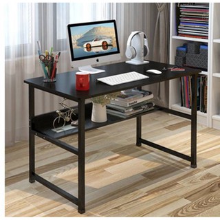 Bàn học, bàn làm việc tiện ích Khôi Nguyên BLV201 màu đen