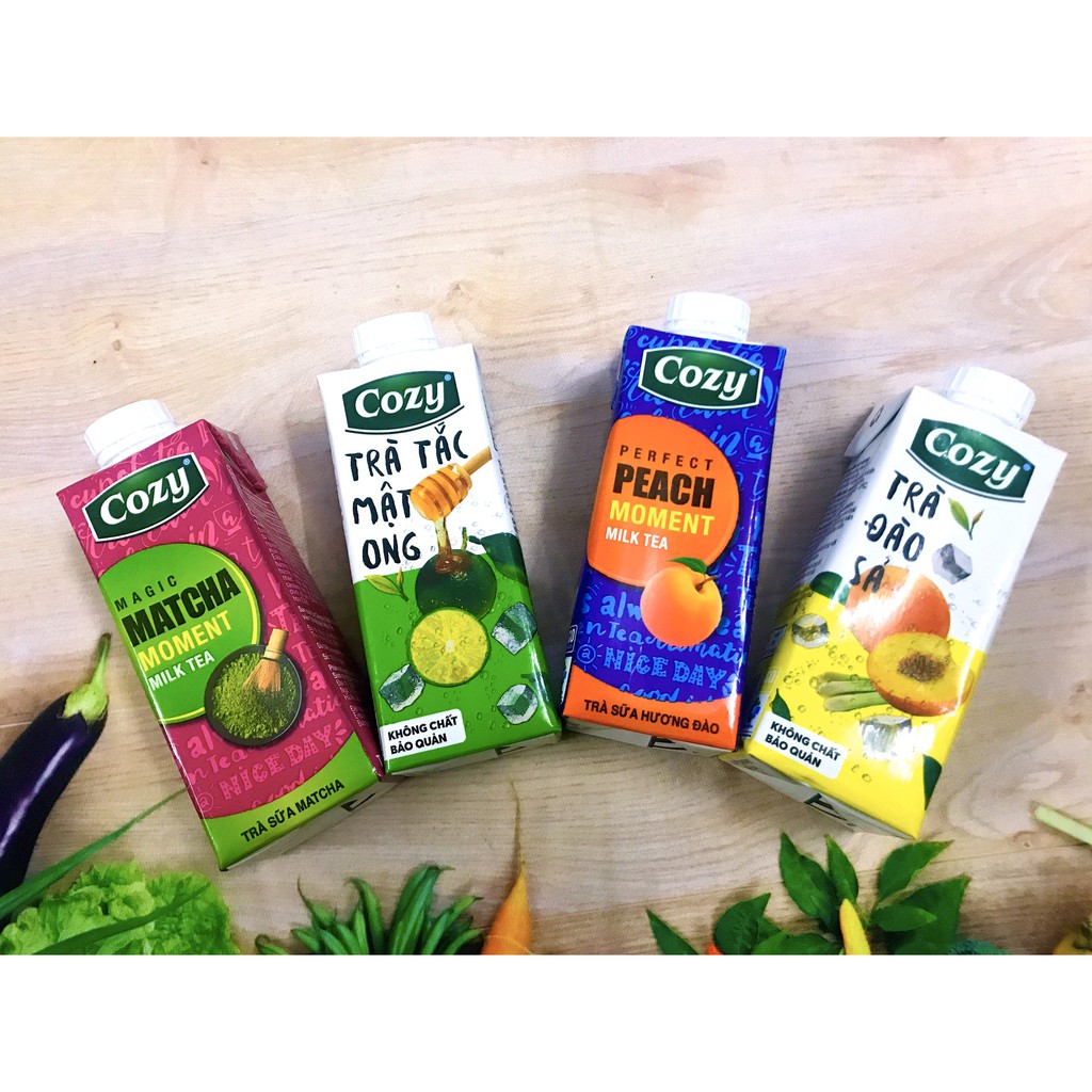 TRÀ SỮA COZY HỘP 225ML
