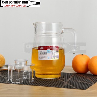 Bình Thủy Tinh Quai Cầm Miệng Rót 1.6 Lít