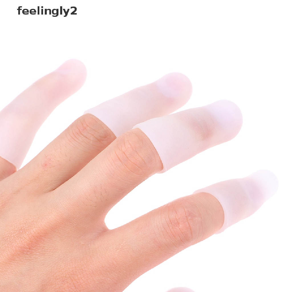 Set 10 Găng Bảo Vệ Ngón Tay Bằng Silicone Tiện Dụng