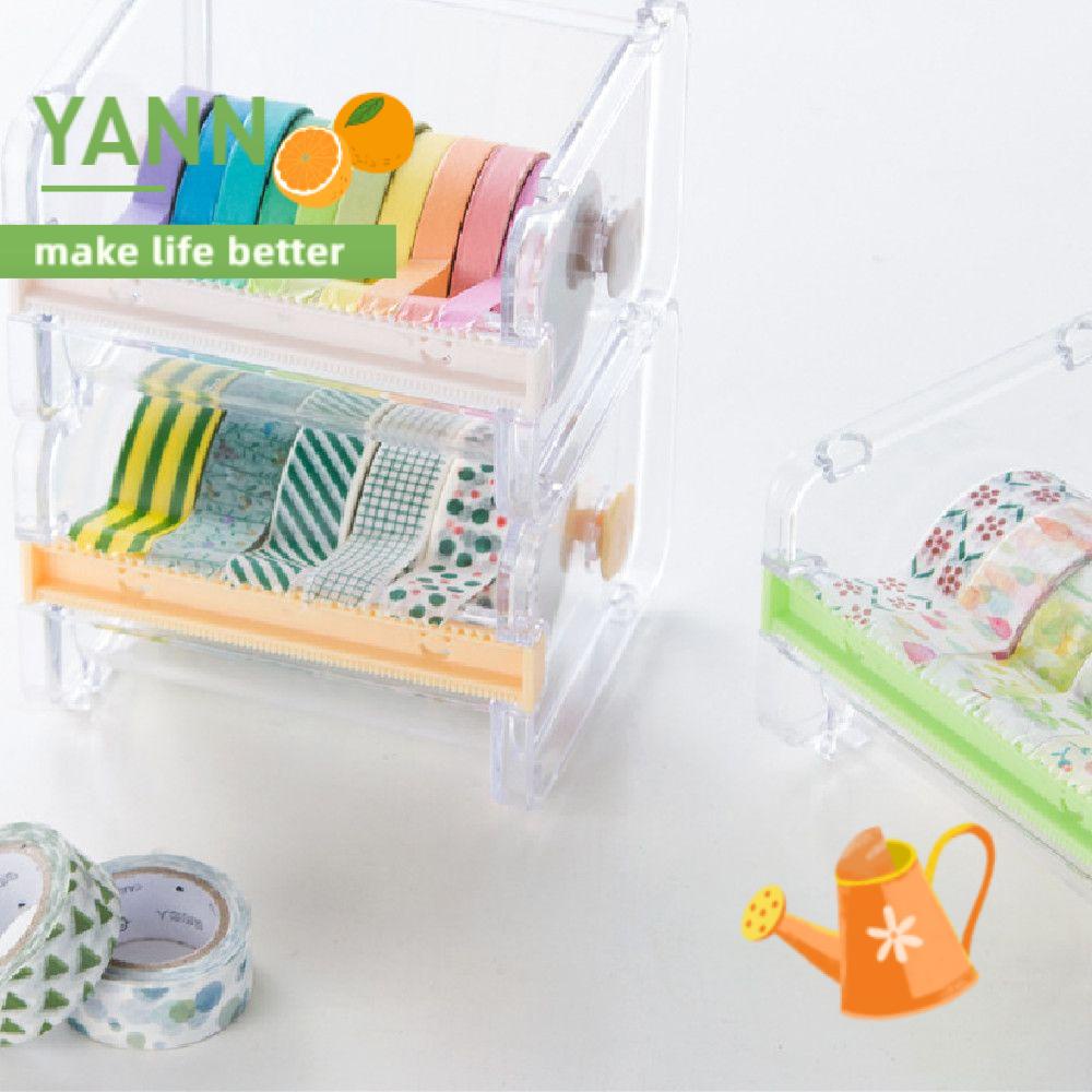 Hộp Đựng Băng Keo/ Cuộn Băng Keo Trong Suốt Đa Năng Tiện Dụng