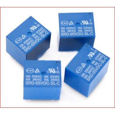 Relay Songle SRD 10A 3V-5V-12V-24V-48V Rơ Le SRD 10A 5 chân Chính Hãng