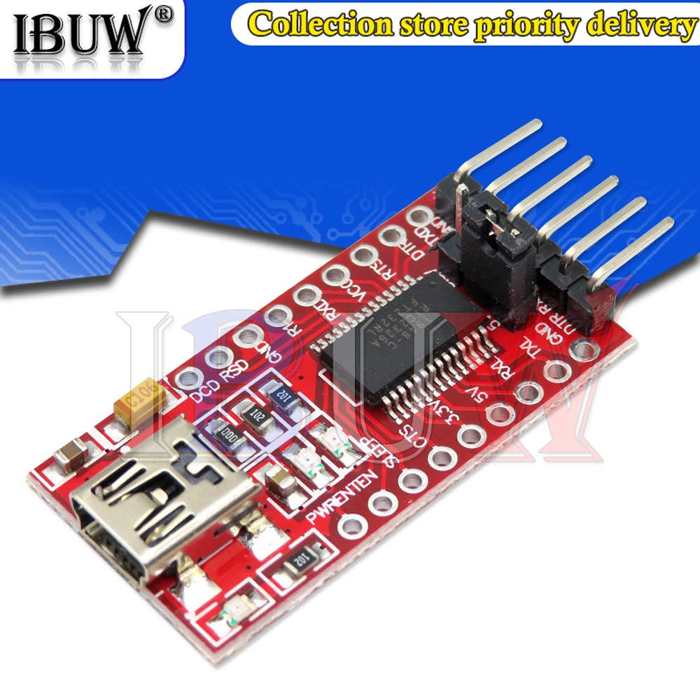 1 Mô Đun Chuyển Đổi FT232RL FTDI USB 3.3V 5.5V Sang TTL Serial FT232 Mini Port Mini Port