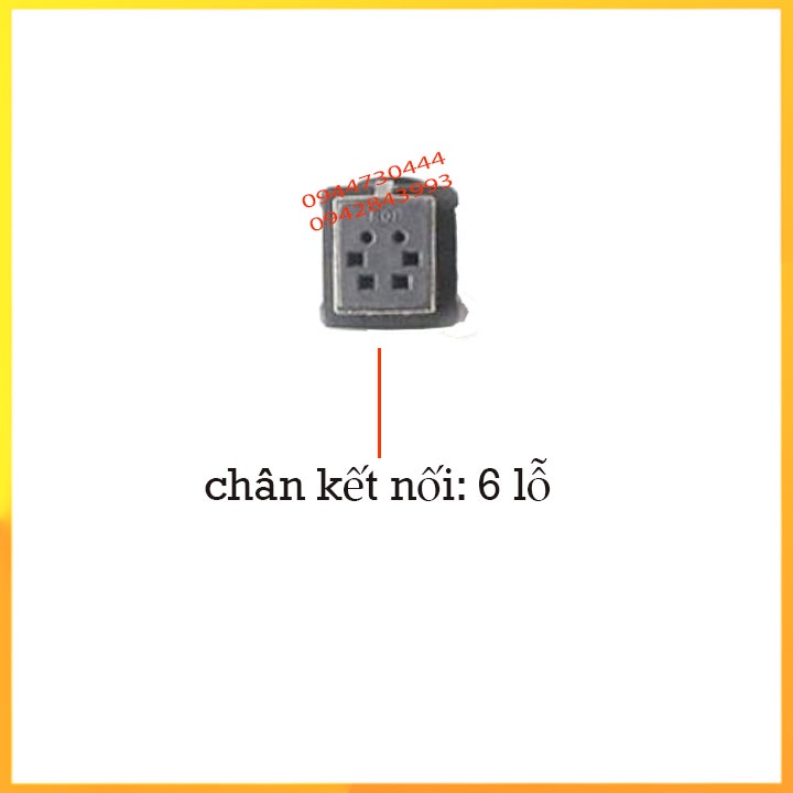 Sạc máy tính Dell 12v 12.5a chân 6 lỗ_dailyphukien