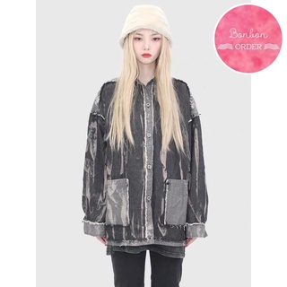 ÁO KHOÁC JEAN ULZZANG LOANG DỌC CỰC ĐỘC
