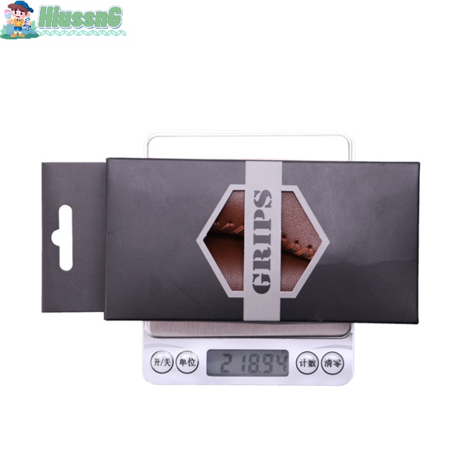 1 Cặp Tay Nắm Xe Đạp Bằng Da Bò Phong Cách Retro