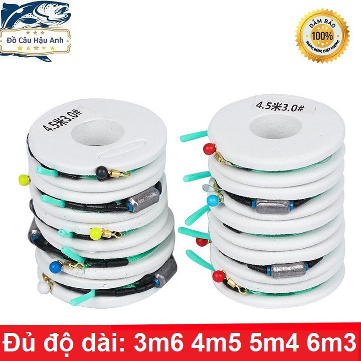 Dây Trục Câu Đài Buộc Sẵn Dây Câu Cá Tàng Hình Siêu Rẻ DC3