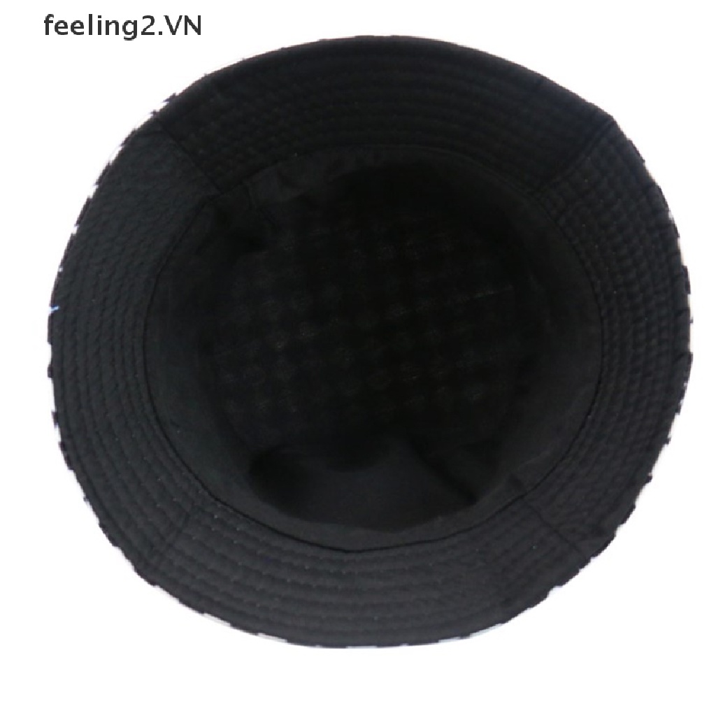 Mũ Bucket Kẻ Sọc Trắng Đen Thời Trang Cho Nam Và Nữ