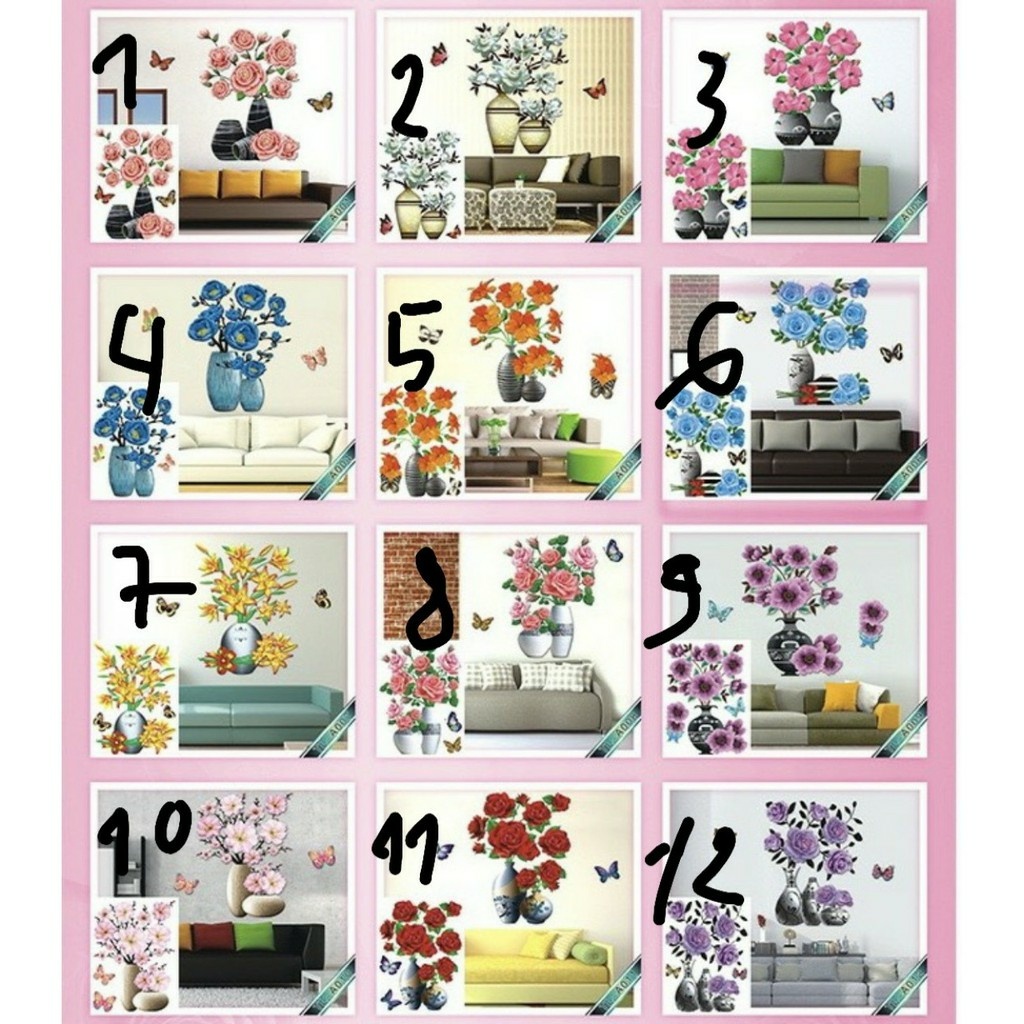 PVN17245 Tranh 3D Dán Tường,Trang Trí Phòng Khách Siêu Đẹp T8