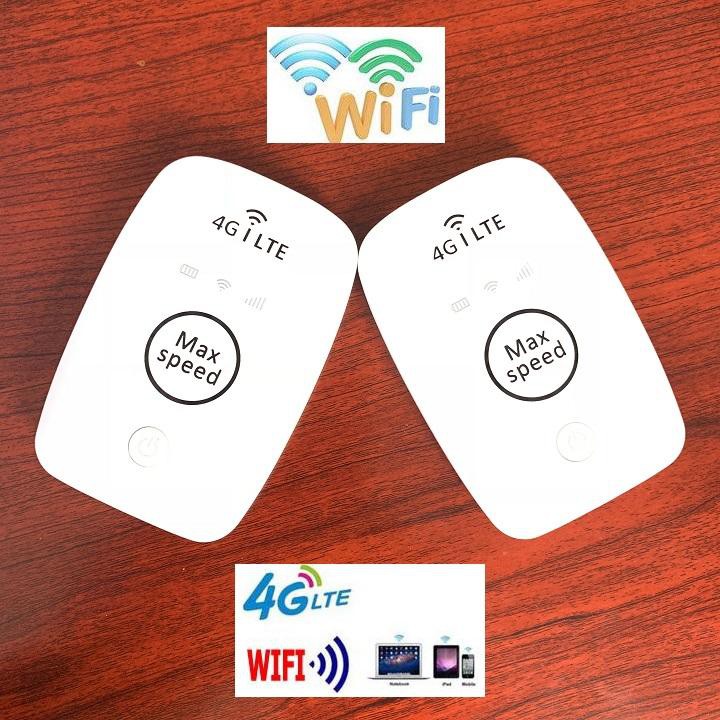 Cục Phát Wifi Max Speed Phát Mạng 4G  Sóng Wifi Di Động Từ Sim 4G Điện Thoại- Tốc Độ Cực Mạnh Chuẩn 4G LTE Pin Khủng