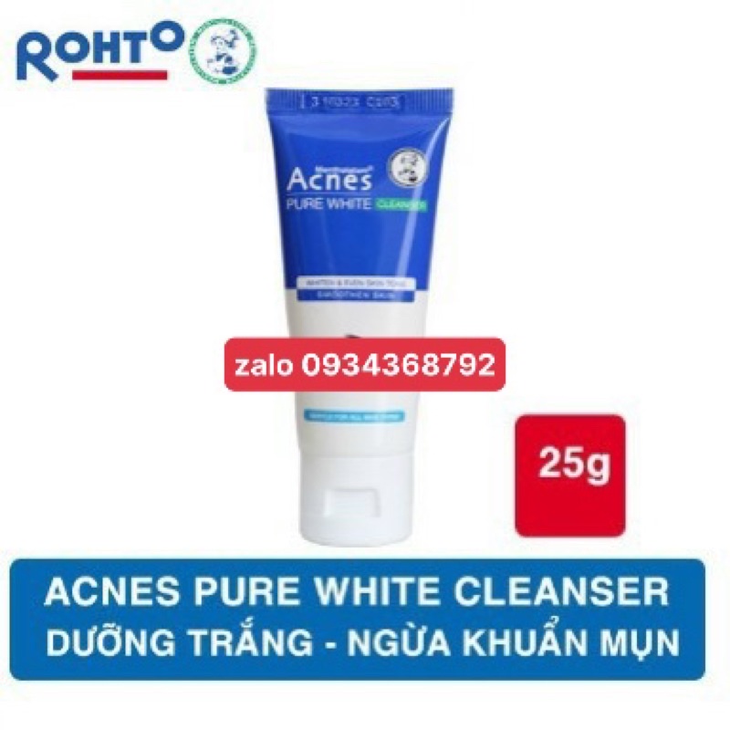 Sữa rửa mặt Acnes Dưỡng Trắng Da (25g)