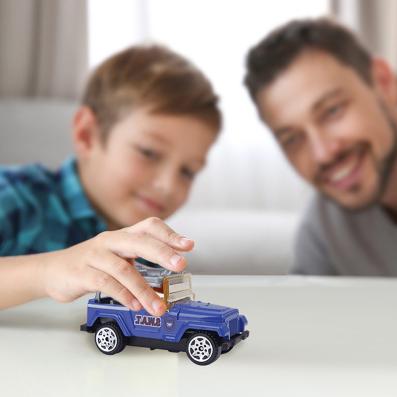 Coolplay Bộ 6 Mô Hình Xe Cảnh Sát / Xe Cứu Hỏa / Xe Cứu Hỏa Mini Bằng Hợp Kim Dành Cho Bé Trai
