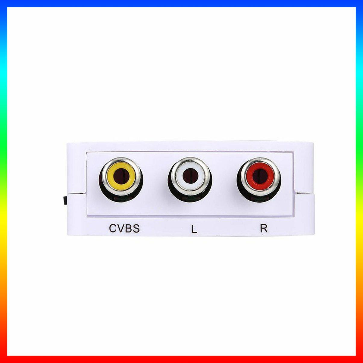 1 Đầu Chuyển Đổi Av Cvbs Rca Sang Hdmi Video 720 / 1080p