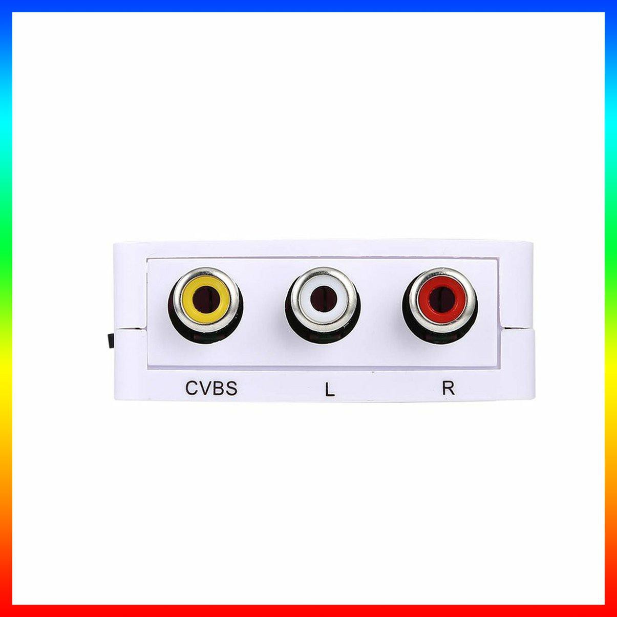 1 Đầu Chuyển Đổi Av Cvbs Rca Sang Hdmi Video 720 / 1080p