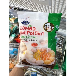 500g Viên thả lẩu Thập cẩm Hot Pot 5 in 1 Phumark