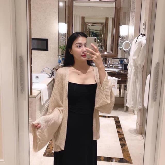Áo khoác cadigan giấy siêu hot