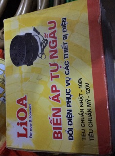 ĐỔI NGUỒN LIOA 2000VA CHO BỘ DÀN NHẬT