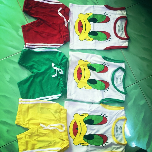 Bộ ba lỗ bé trai 8-30kg