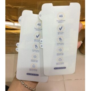Miếng dán PPF chống vân tay AG cho iPhone XsM/11ProMax (6.5) (mặt trước)