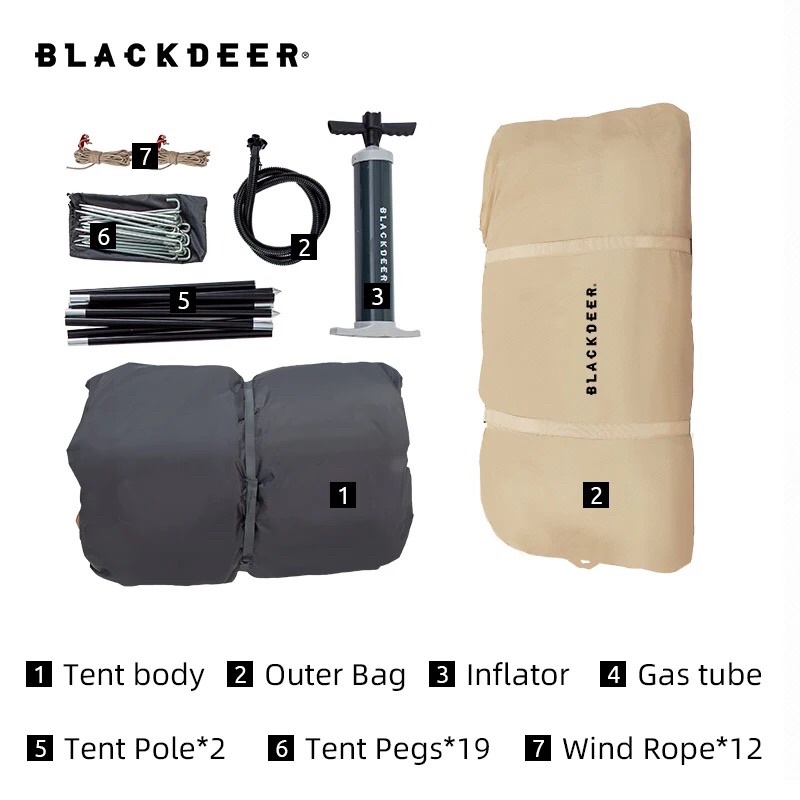 Lều bơm hơi Blackdeer Glamping -Sunday Inflatable Tent
