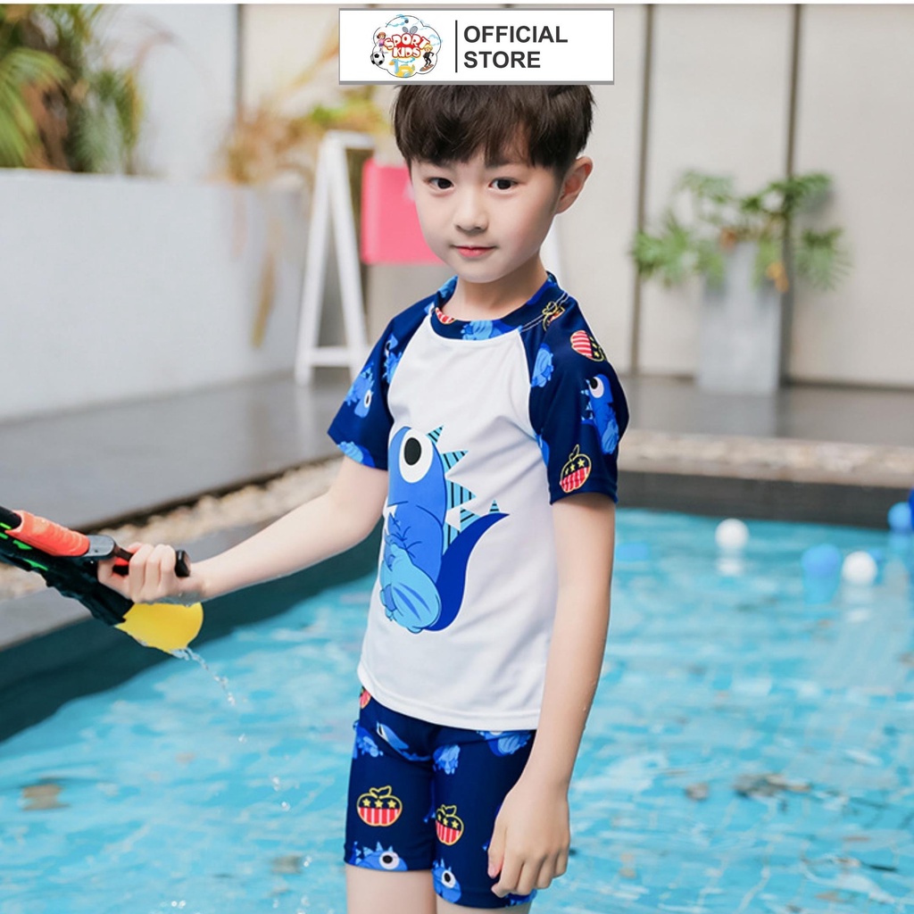 Đồ Bơi Bé Trai Quần Short họa tiết hoạt hình mới size từ  10kg đến 45kg SPORTKIDS